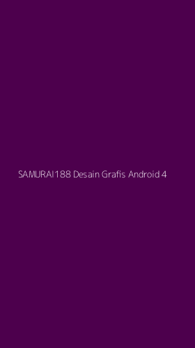 Tampilan Antarmuka Aplikasi Samurai188 Desain Grafis Android - 4