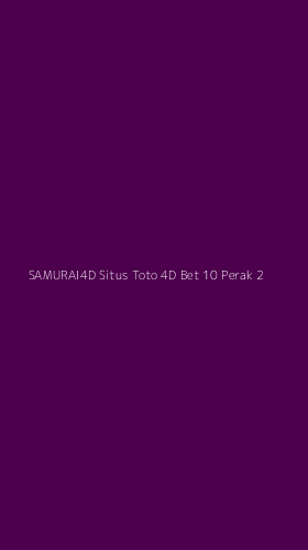 Tampilan Antarmuka Aplikasi Samurai4d Situs Toto 4d Bet 10 Perak - 2