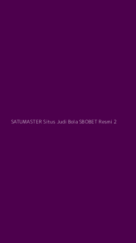 Tampilan Antarmuka Aplikasi Satumaster Situs Judi Bola Sbobet Resmi - 2