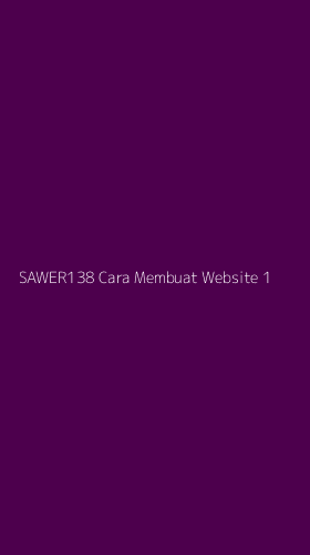 Tampilan Antarmuka Aplikasi Sawer138 Cara Membuat Website - 1