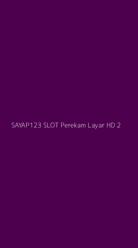 Tampilan Antarmuka Aplikasi Sayap123 Slot Perekam Layar Hd - 2