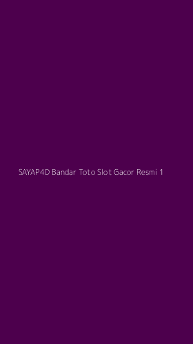 Tampilan Antarmuka Aplikasi Sayap4d Bandar Toto Slot Gacor Resmi - 1