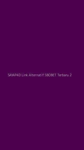 Tampilan Antarmuka Aplikasi Sayap4d Link Alternatif Sbobet Terbaru - 2