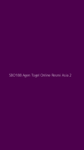 Tampilan Antarmuka Aplikasi Sbo188 Agen Togel Online Resmi Asia - 2