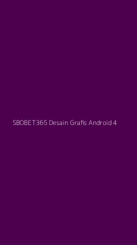 Tampilan Antarmuka Aplikasi Sbobet365 Desain Grafis Android - 4