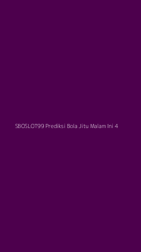 Tampilan Antarmuka Aplikasi Sboslot99 Prediksi Bola Jitu Malam Ini - 4