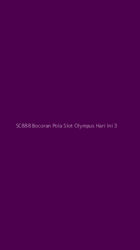 Tampilan Antarmuka Aplikasi Sc888 Bocoran Pola Slot Olympus Hari Ini - 3
