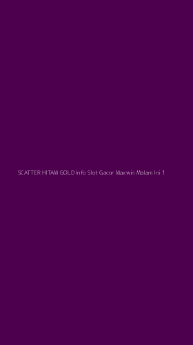 Tampilan Antarmuka Aplikasi Scatter Hitam Gold Info Slot Gacor Maxwin Malam Ini - 1