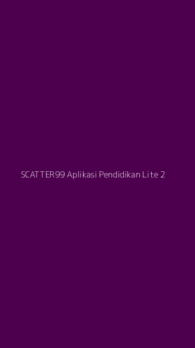 Tampilan Antarmuka Aplikasi Scatter99 Aplikasi Pendidikan Lite - 2