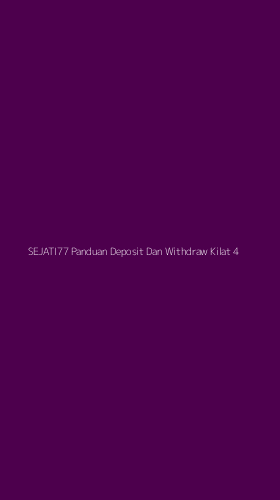 Tampilan Antarmuka Aplikasi Sejati77 Panduan Deposit Dan Withdraw Kilat - 4