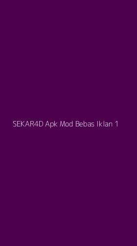 Tampilan Antarmuka Aplikasi Sekar4d Apk Mod Bebas Iklan - 1