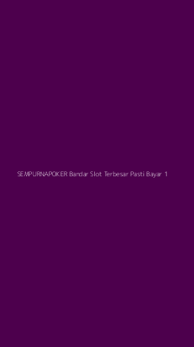 Tampilan Antarmuka Aplikasi Sempurnapoker Bandar Slot Terbesar Pasti Bayar - 1