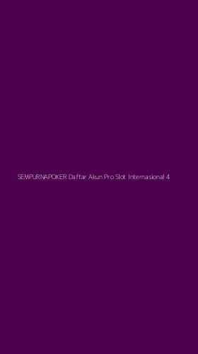 Tampilan Antarmuka Aplikasi Sempurnapoker Daftar Akun Pro Slot Internasional - 4