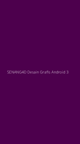 Tampilan Antarmuka Aplikasi Senang4d Desain Grafis Android - 3