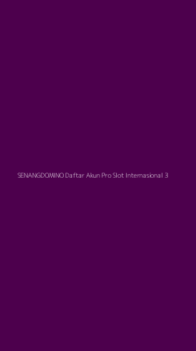 Tampilan Antarmuka Aplikasi Senangdomino Daftar Akun Pro Slot Internasional - 3