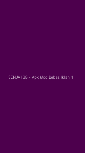 Tampilan Antarmuka Aplikasi SENJA138 - Apk Mod Bebas Iklan - 4