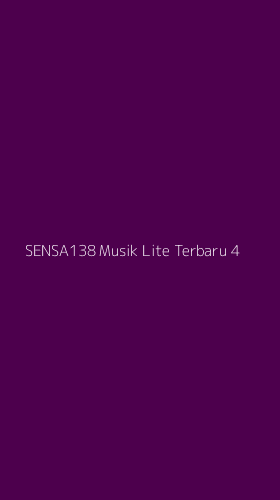 Tampilan Antarmuka Aplikasi Sensa138 Musik Lite Terbaru - 4