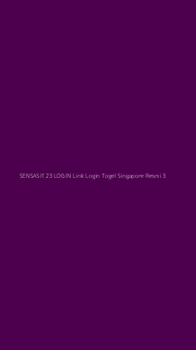 Tampilan Antarmuka Aplikasi Sensasi123 Login Link Login Togel Singapore Resmi - 3