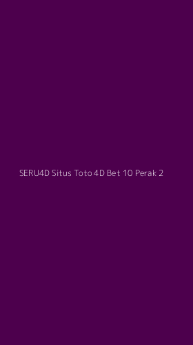 Tampilan Antarmuka Aplikasi Seru4d Situs Toto 4d Bet 10 Perak - 2