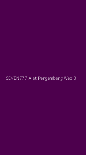 Tampilan Antarmuka Aplikasi Seven777 Alat Pengembang Web - 3