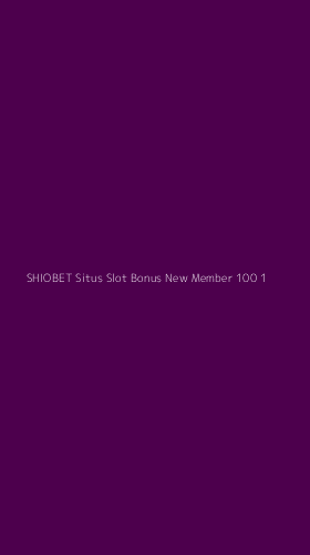 Tampilan Antarmuka Aplikasi Shiobet Situs Slot Bonus New Member 100 - 1