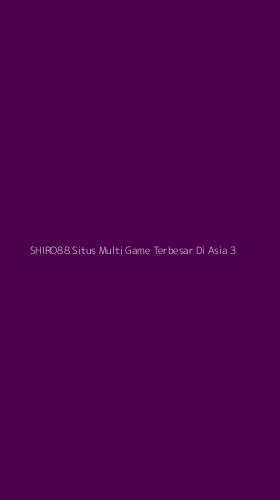 Tampilan Antarmuka Aplikasi Shiro88 Situs Multi Game Terbesar Di Asia - 3