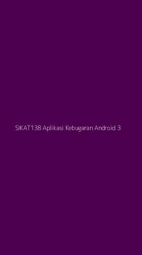 Tampilan Antarmuka Aplikasi Sikat138 Aplikasi Kebugaran Android - 3