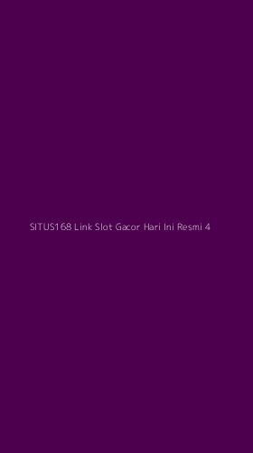 Tampilan Antarmuka Aplikasi Situs168 Link Slot Gacor Hari Ini Resmi - 4