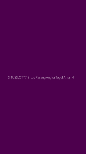 Tampilan Antarmuka Aplikasi Situsslot77 Situs Pasang Angka Togel Aman - 4
