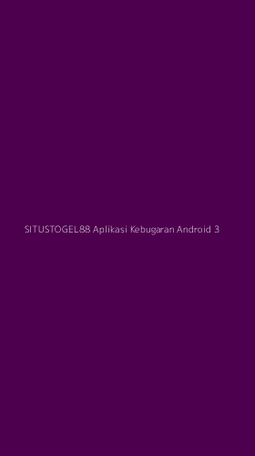 Tampilan Antarmuka Aplikasi Situstogel88 Aplikasi Kebugaran Android - 3