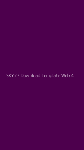 Tampilan Antarmuka Aplikasi Sky77 Download Template Web - 4