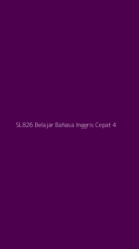 Tampilan Antarmuka Aplikasi Sl826 Belajar Bahasa Inggris Cepat - 4