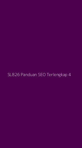 Tampilan Antarmuka Aplikasi Sl826 Panduan Seo Terlengkap - 4