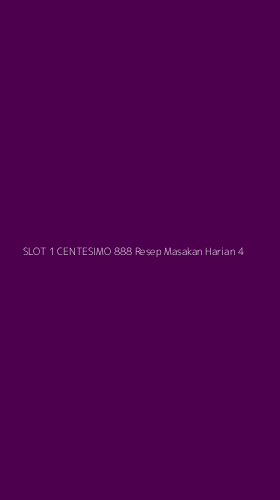 Tampilan Antarmuka Aplikasi Slot 1 Centesimo 888 Resep Masakan Harian - 4