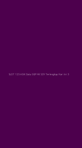 Tampilan Antarmuka Aplikasi Slot 123 Asik Data Sgp Hk Sdy Terlengkap Hari Ini - 3