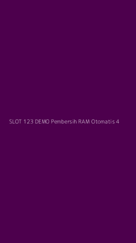 Tampilan Antarmuka Aplikasi Slot 123 Demo Pembersih Ram Otomatis - 4