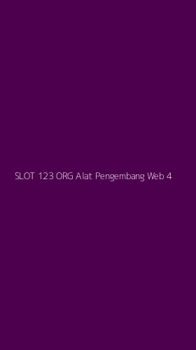 Tampilan Antarmuka Aplikasi Slot 123 Org Alat Pengembang Web - 4