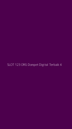 Tampilan Antarmuka Aplikasi Slot 123 Org Dompet Digital Terbaik - 4