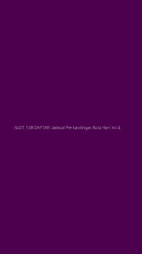 Tampilan Antarmuka Aplikasi Slot 138 Daftar Jadwal Pertandingan Bola Hari Ini - 4