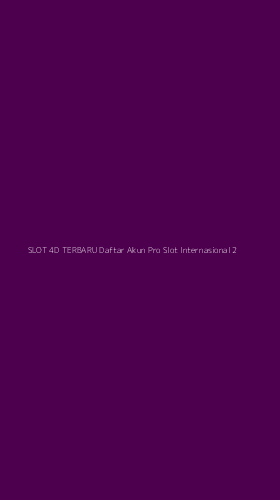 Tampilan Antarmuka Aplikasi Slot 4d Terbaru Daftar Akun Pro Slot Internasional - 2