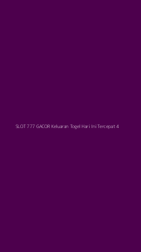 Tampilan Antarmuka Aplikasi Slot 777 Gacor Keluaran Togel Hari Ini Tercepat - 4