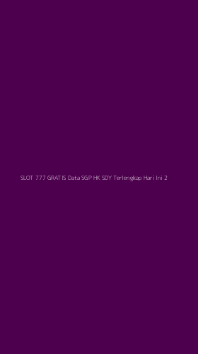 Tampilan Antarmuka Aplikasi Slot 777 Gratis Data Sgp Hk Sdy Terlengkap Hari Ini - 2