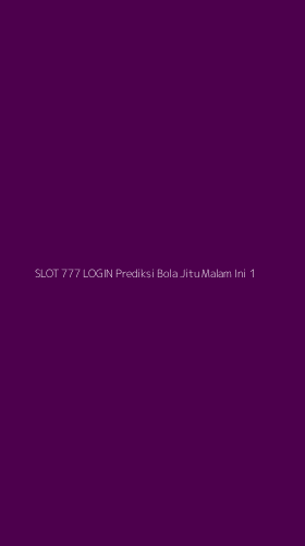 Tampilan Antarmuka Aplikasi Slot 777 Login Prediksi Bola Jitu Malam Ini - 1
