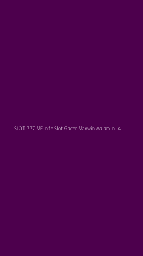 Tampilan Antarmuka Aplikasi Slot 777 Me Info Slot Gacor Maxwin Malam Ini - 4
