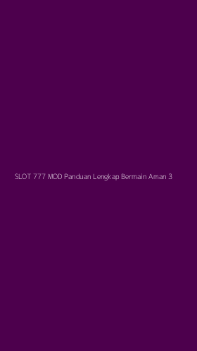 Tampilan Antarmuka Aplikasi Slot 777 Mod Panduan Lengkap Bermain Aman - 3
