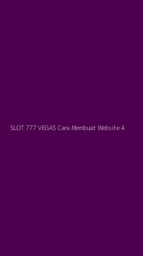 Tampilan Antarmuka Aplikasi Slot 777 Vegas Cara Membuat Website - 4