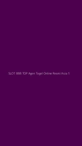 Tampilan Antarmuka Aplikasi Slot 888 Top Agen Togel Online Resmi Asia - 1