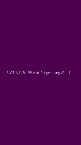 Tampilan Antarmuka Aplikasi Slot Ajaib 168 Alat Pengembang Web - 4