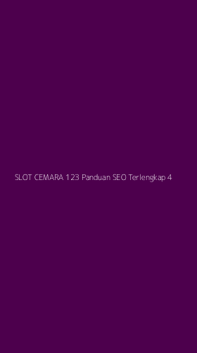 Tampilan Antarmuka Aplikasi Slot Cemara 123 Panduan Seo Terlengkap - 4