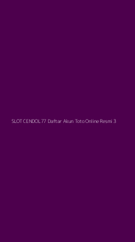 Tampilan Antarmuka Aplikasi Slot Cendol77 Daftar Akun Toto Online Resmi - 3